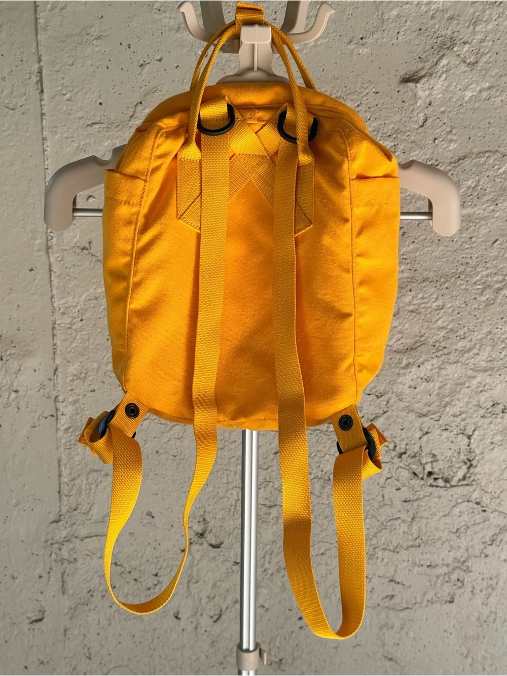 Fjallraven Kånken Mini Backpack in Bright Yellow